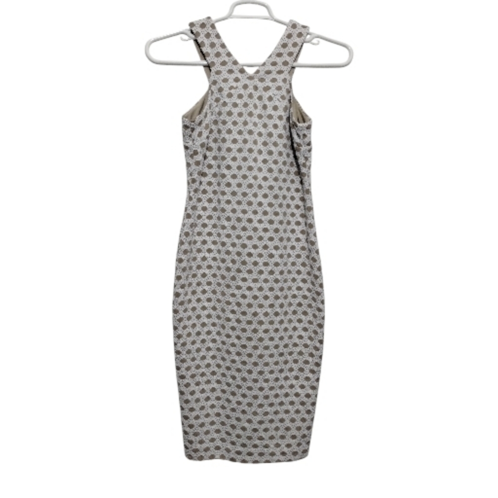 Taylor Women's 6 Dress Crochet Knit Lace Body Con Halter